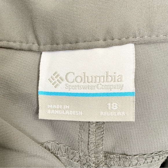 NWT Columbia Silver Ridge Convertible Pants Womens 18 Omni-Shade Hiking *FLAW - Picture 8 of 13
